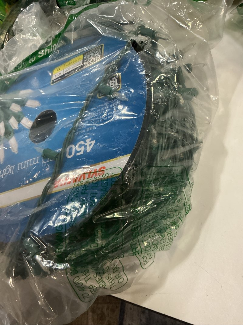 Condition photo showing Good Condition for SYLVANIA LED Christmas Lights, Warm White, 40 Foot