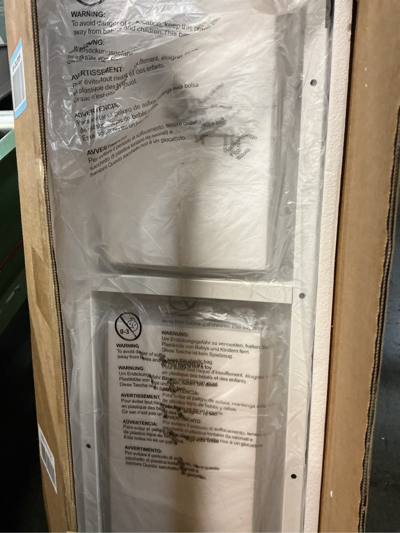 Condition photo showing Good Condition for SUPERJARE Triple 4 Tier Bookshelf, Bookcase with 11 Open Display Shelves, Wide Book Shelf Book Case for Home & Office, Black