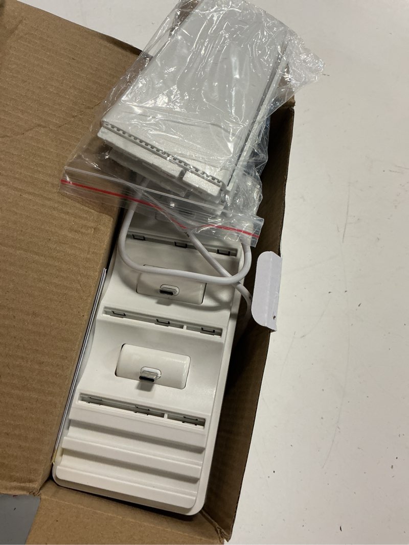 Condition photo showing Good Condition for ezvalo 6-pack under cabinet lighting with charging station, 2000mah rechargeable wireless motion sensor lights, 3 color temps, dimmable, timer, magnetic, with remote control for kitchen, closet, stair 6pack with station