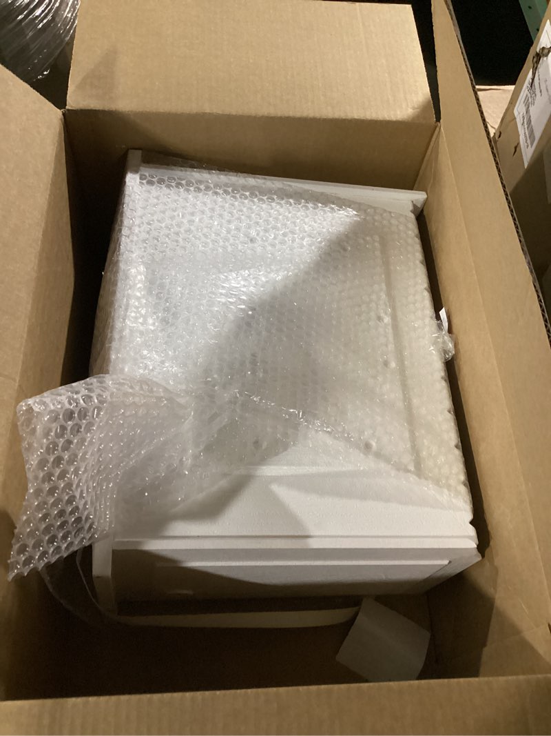 Condition photo showing Good Condition for architectural mailboxes mailsafe™ locking, wall-mounted mailbox for outside, rust-resistant plastic & aluminum metal small mail box with lock and key drop box, white