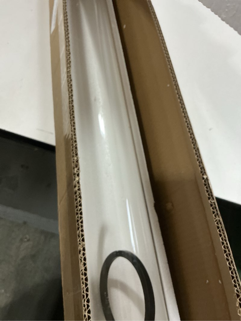 Condition photo showing item condition for Patio Heater Glass Tube Replacement with Rubber Ring, 49.5? Tall 4? Diameter, Quartz Glass Tube Fit Four-Sided Pyramid Flame Outdoor Heaters Compatible with Hiland, Fire Sense