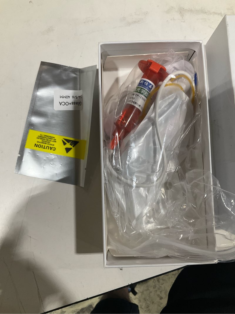 Condition photo showing As Is for for apple watch screen replacement kit, 40mm front outer glass lens, compatible with apple watch series 4/5/6/se a1977, a1978, a2091, a2092, a2291, a2292, a2351, a2352(no lcd & touch digitizer)