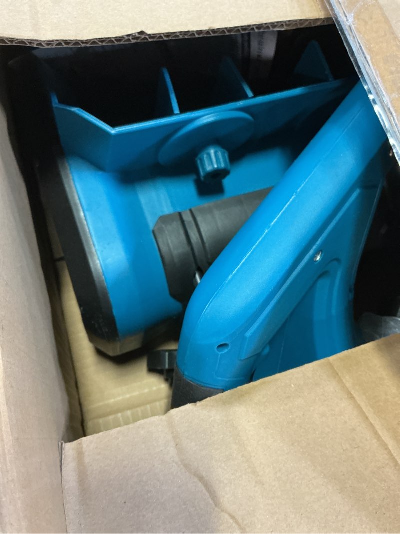 Condition photo showing As Is for 14-in Cordless Snow Shovel Kit,Electric Snow Shovels with Direction Plate & Dual-Safety Switch Snow Blower for Wet Snow Heavy Snow Steps Driveways Porches Walkways(Tool Only)