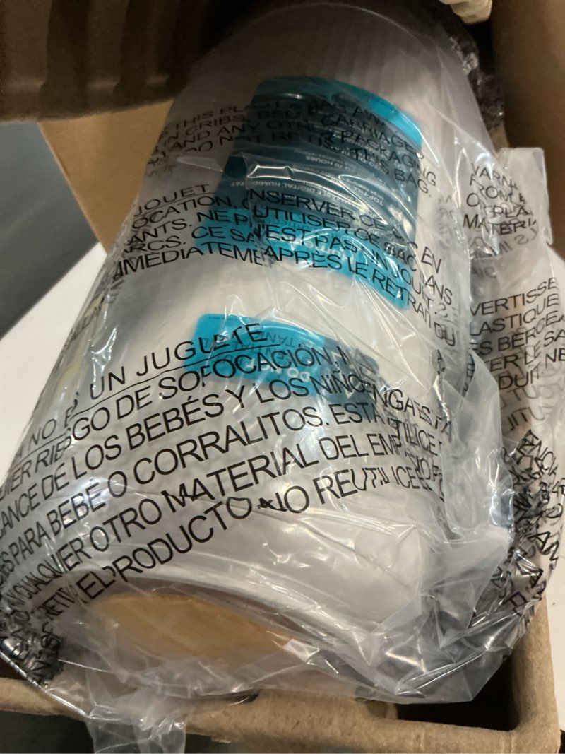 Condition photo showing Good Condition for Homedics Ultrasonic Humidifier - Large Deluxe Air Humidifiers for Bedroom, Plants, Office - Top-Fill 1.47-Gallon Tank, Cool Mist, Essential Oil Pads and Built-In Timer, 3 Speed Settings, White