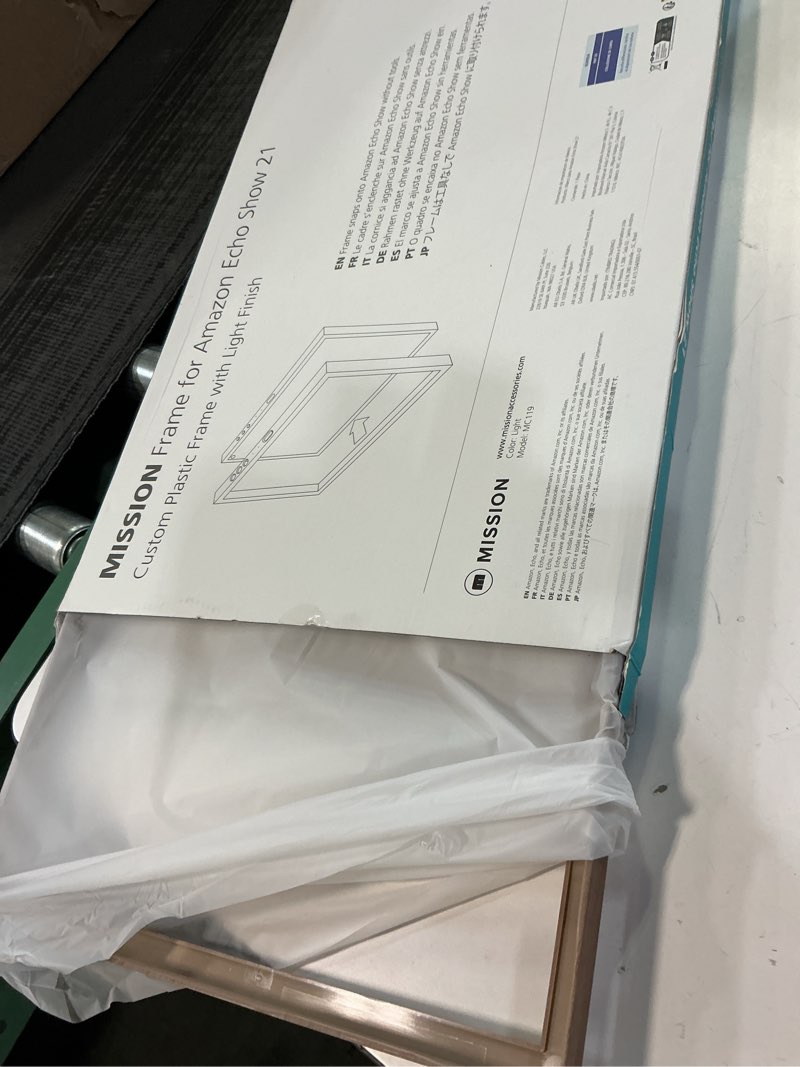 Condition photo showing Good Condition for Made for Amazon Frame for Echo Show 21 (2024 Release) Light Brown