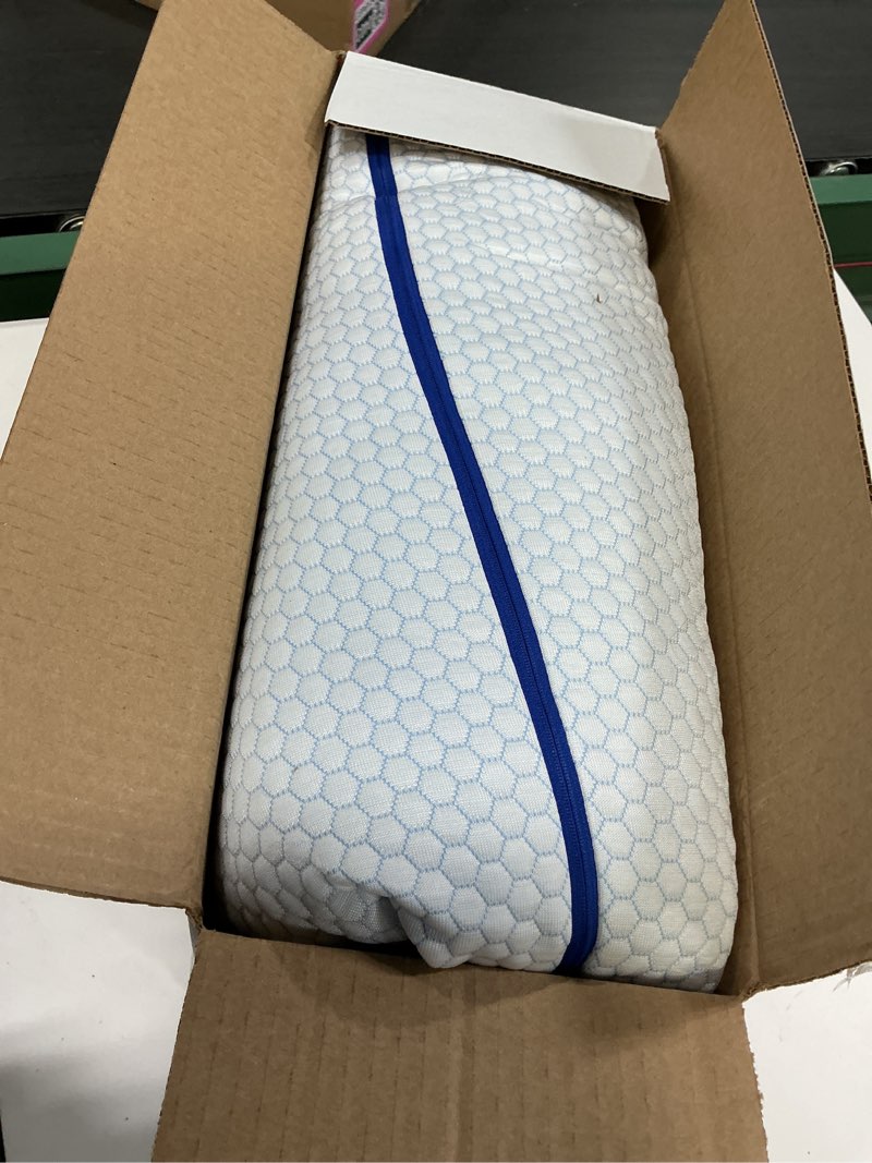 Condition photo showing As Is for Nectar Tri-Comfort Cooling Pillow - Adjustable Support & Firmness - Cooling Cover - Pressure Relief - Helps Reduce Neck Pain - Premium Memory Foam & Microfiber Down Alternative Standard