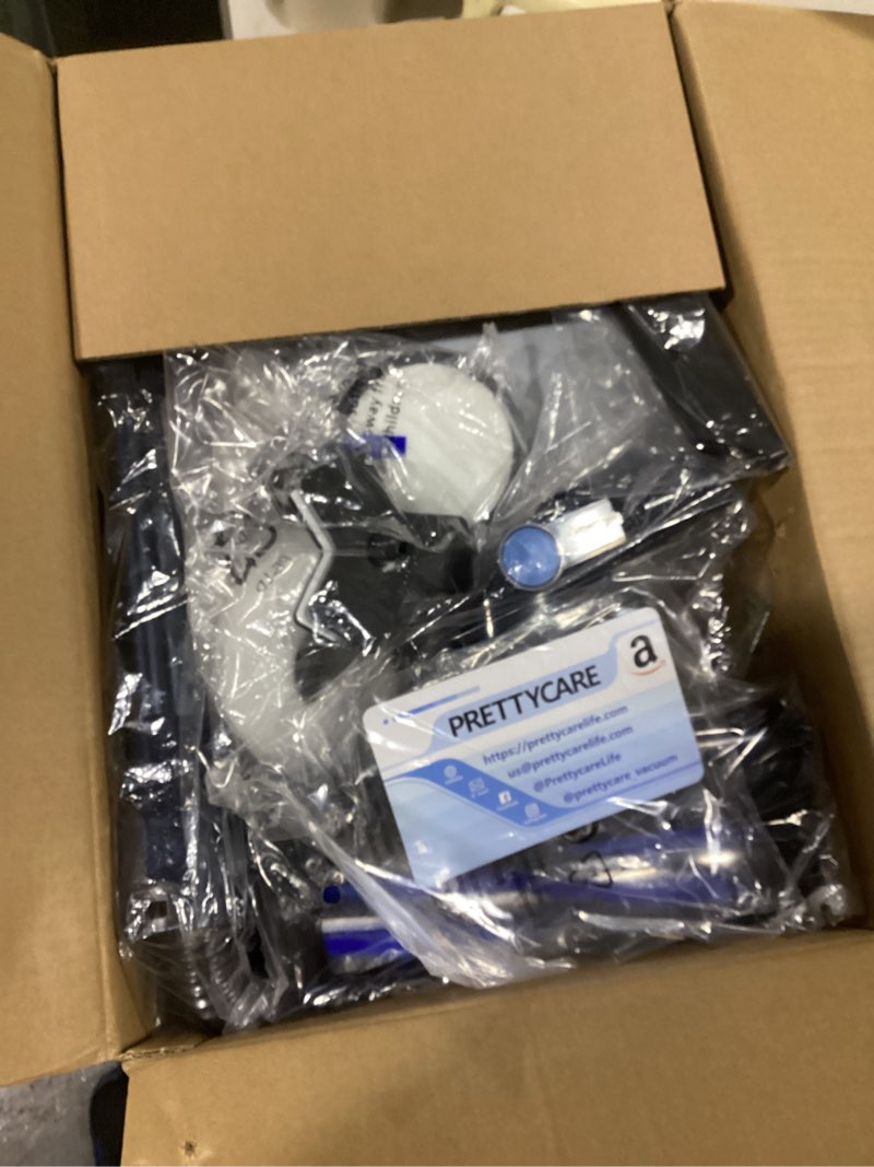 Condition photo showing Good Condition for Cordless Vacuum Cleaner, Lightweight Stick Vacuum Cleaner, 6 in 1, Self-Standing with Powerful Suction, 180° Bendable Wand Rechargeable Cordless Vacuum for Hardwood Floor (Blue)