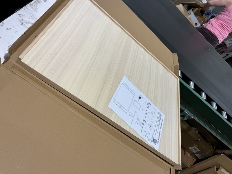 Condition photo showing New/Like New for 1500 pieces rotating puzzle board with 4 drawers,34.25"x25.2" portable wooden jigsaw puzzle table with lazy susan spinning cover for adults wooden-4 drawers medium-1500pcs
