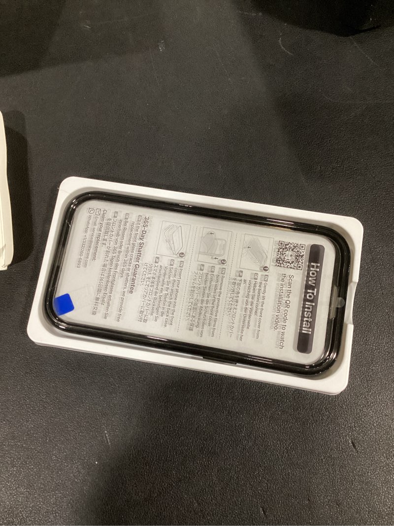 Condition photo showing Good Condition for Miracase for iPhone 17 Case 6.3'', Full-Body Bumper Military Drop Protection Outdoor Phone case with Built-in Glass Screen &Camera Control,Easy Installation,No Gap,Compatible with MagSafe,Clear Black iPhone 17 Magentic Clear Black