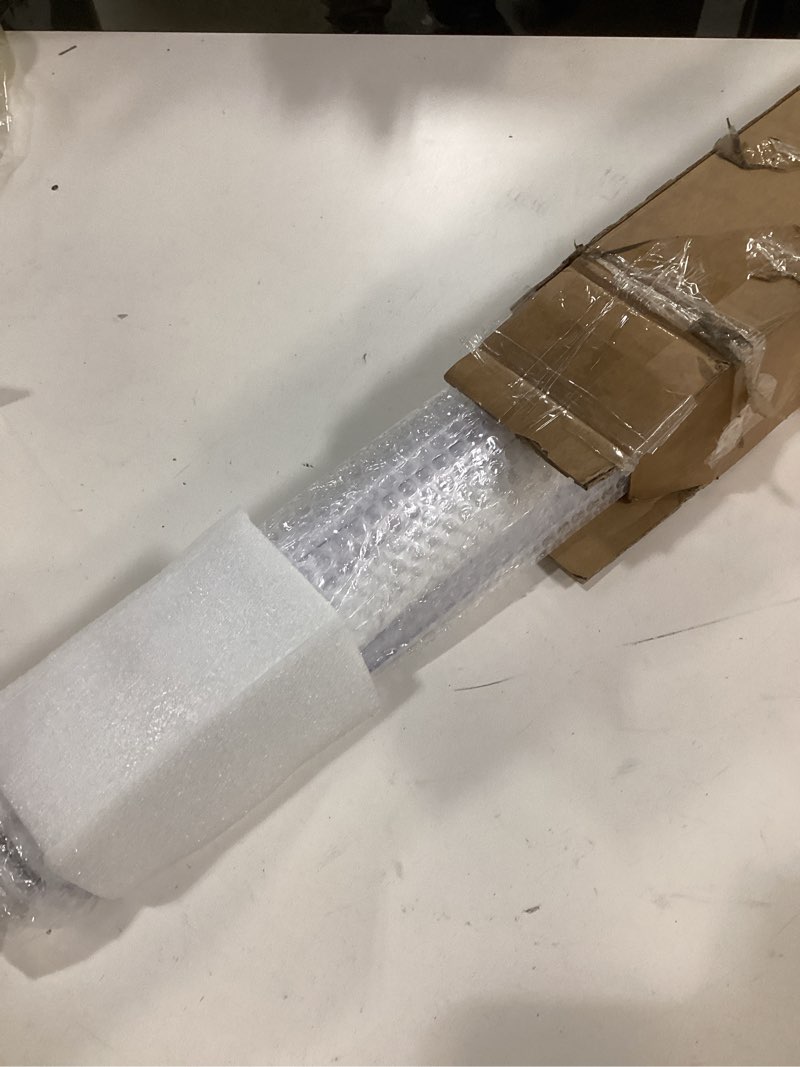 Condition photo showing Good Condition for 100% Blackout Roller Shades Cordless Blinds for Indoor Windows,Free-Stop Window Shades Pull Down,Thermal Insulated Fabric UV Protection,Blackout Window Guard Blinds for Home,Office,White,30\" W x 72\" H White 30\"W x 72\"H