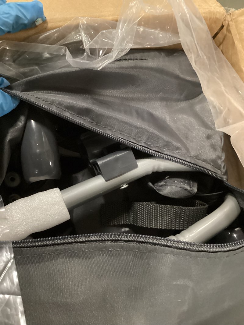 Condition photo showing Good Condition for 5-in-1 Pack and Play, Baby Bassinet Bedside Sleeper with U-Shaped Diaper Changer, Portable Toddler Playard for Newborn Toddlers, Baby Crib with 4 Adjustable Height, Carry Bag,Easy to Install (Grey)