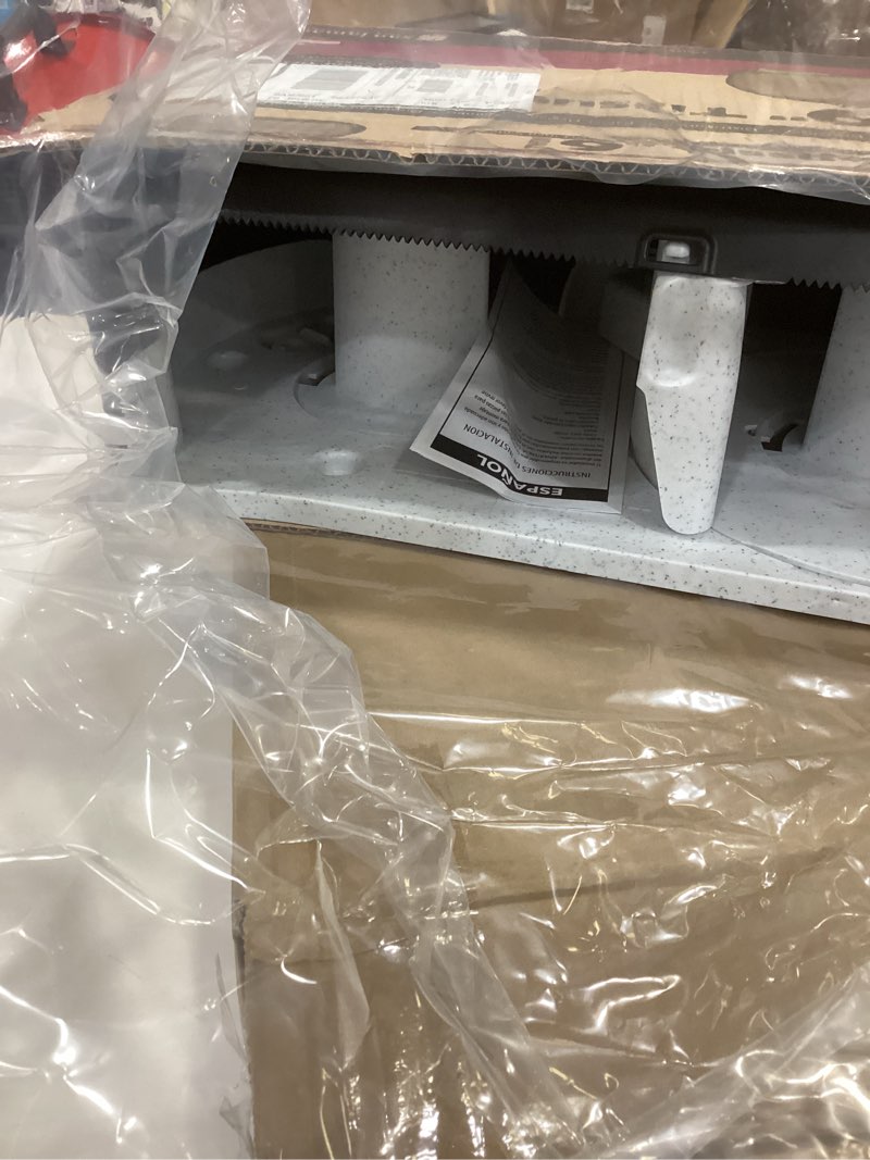 Condition photo showing Good Condition for san jamar - sjmr4000tbk r4000tbk twin 9" jumbo tissue dispenser, black pearl, 12" x 19" x 5.3" traditional