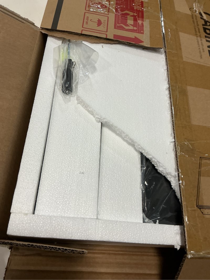 Condition photo showing Good Condition for keonjinn small medicine cabinet mirror 14" x 18", assembly needed, black bathroom medicine cabinet with mirror, beveled framed, stepless adjustable shelf, one shelf only, wall-mounted or recessed black 14x18 in
