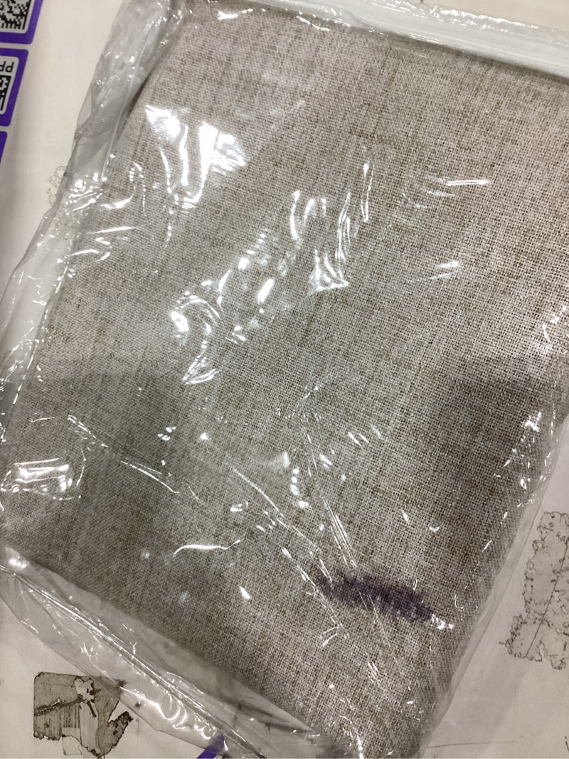 Condition photo showing Good Condition for RAIN CITY 94 Inch Long Sun Blocking Curtains with Hooks Linen Blend,Custom Made Blackout Drapes for 