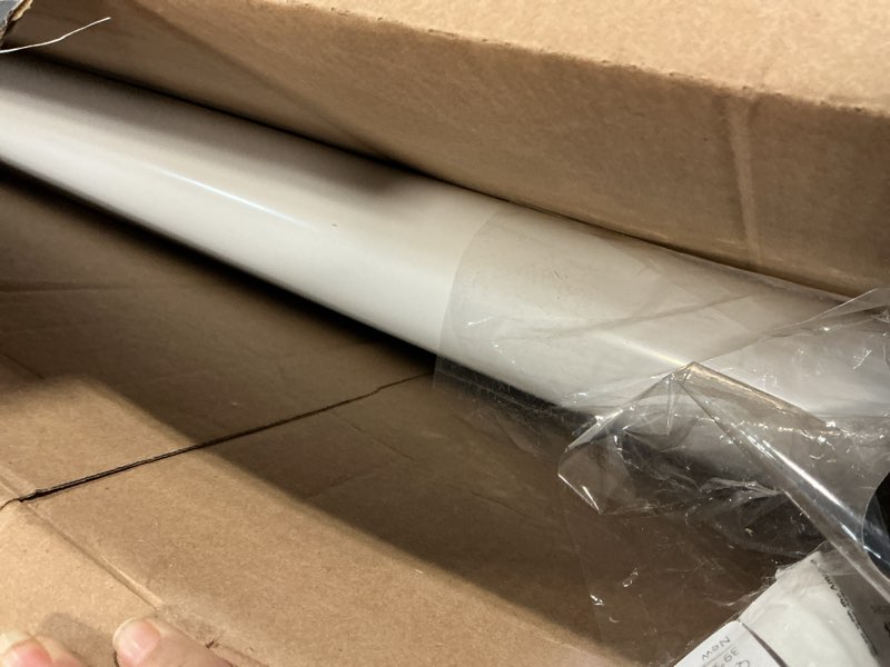 Condition photo showing As Is for White Board Sticker Adhesive Backing, 24" x 36" Magnetic Dry Erase Board Contact Paper Stick on Wall, Whiteboard Sheet for Teacher Kids Classroom, Include Markers, Eraser with Magnet