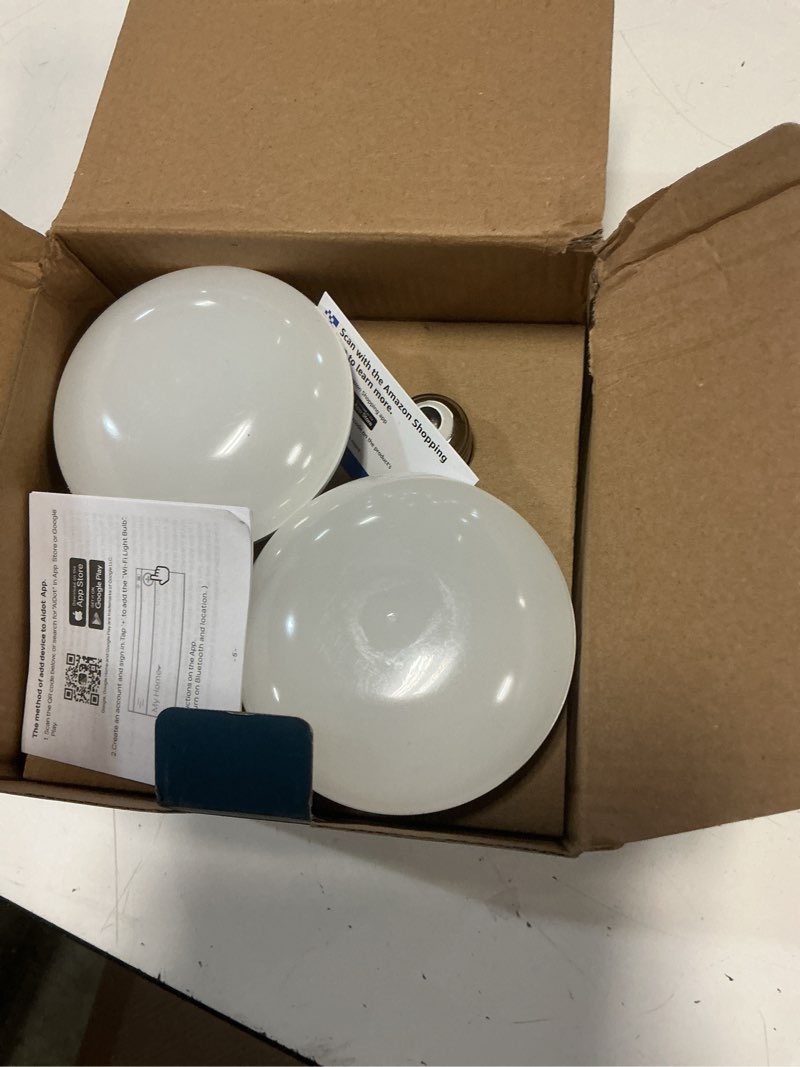 Condition photo showing New/Like New for linkind matter smart light bulb, br30 smart bulbs, recessed led color changing light bulbs rgbtw, e26 smart flood light bulbs 650lm 60w work with alexa, apple home, google home, smartthings, 4pack glow lite 650lm-4pk