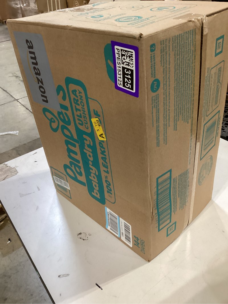 Condition photo showing New/Like New for pampers diapers - baby dry - size 6, 144 count, absorbent disposable infant diaper (packaging may vary) size 6 144