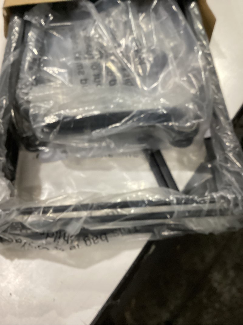 Condition photo showing New/Like New for ORDORA Pots and Pans Organizer under Cabinet, Expandable 11.8"-22.8" Pot Lid Holder with 12 Adjustable Dividers, Pan Organizers inside Cabinet for Kitchen Cookware Bakeware, Black Black 12 Dividers