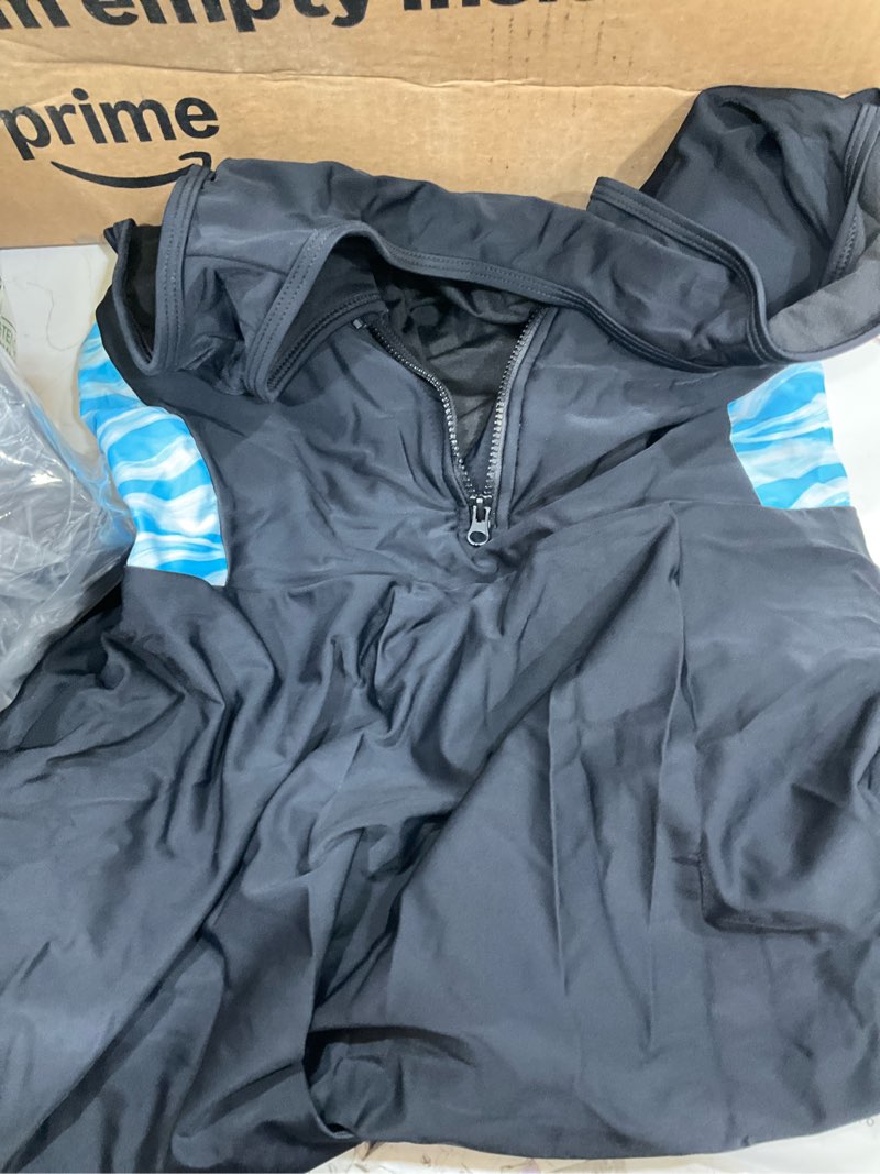 Condition photo showing Good Condition for beautyin swim wear dress for women 2026 modest swimsuits for women one piece swim dress with zipper