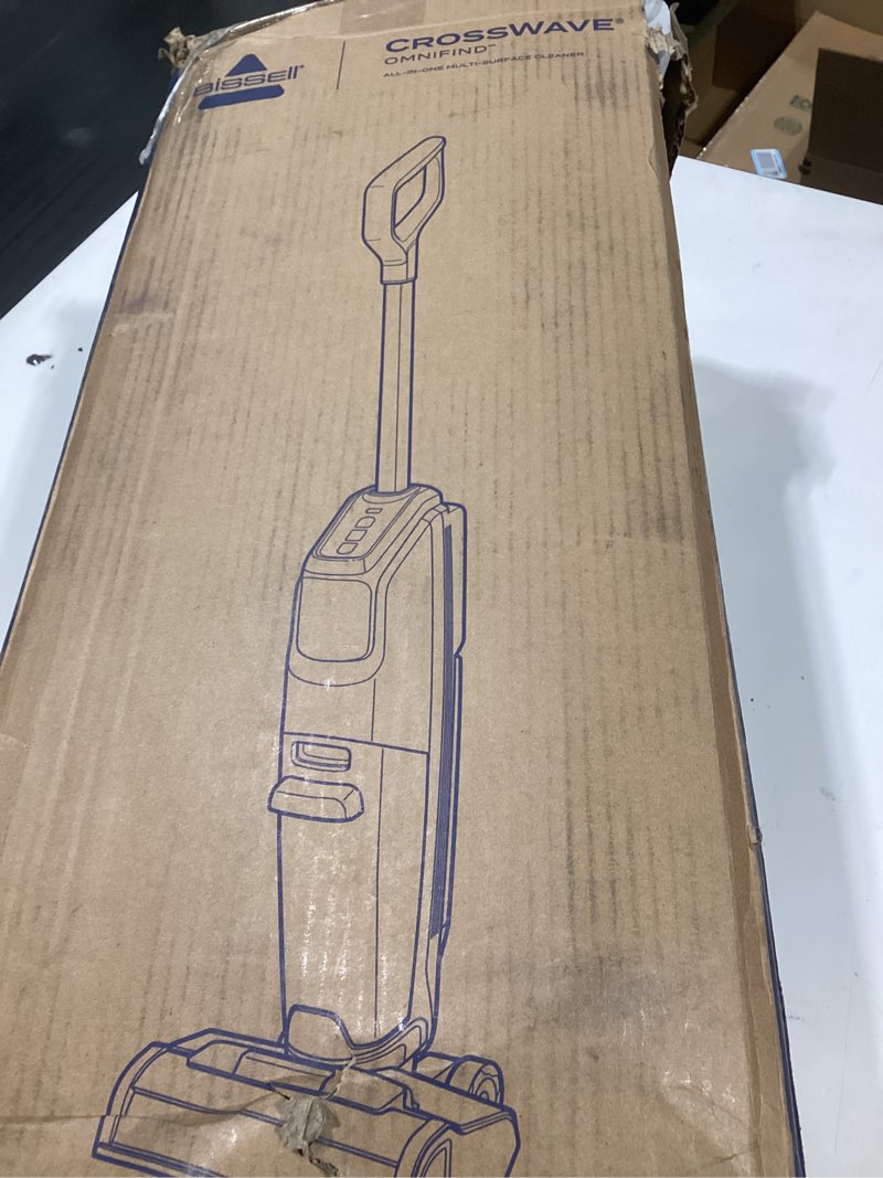 Condition photo showing Good Condition for Bissell CrossWave OmniFind Cordless Wet Dry Vacuum with FurFinder Headlights, Multi-Surface Hard Floor Cleaner, 3967F