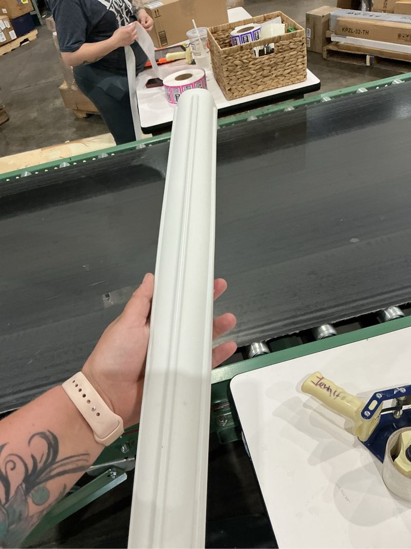 Condition photo showing As Is for maplefield travel size bathroom sink cover for counter space - foldable silicone sink mat for beauty routine, ideal for small bathroom, rvs, camper vans (taupe small, 19.5 x 15.5 x 1.6 inches)