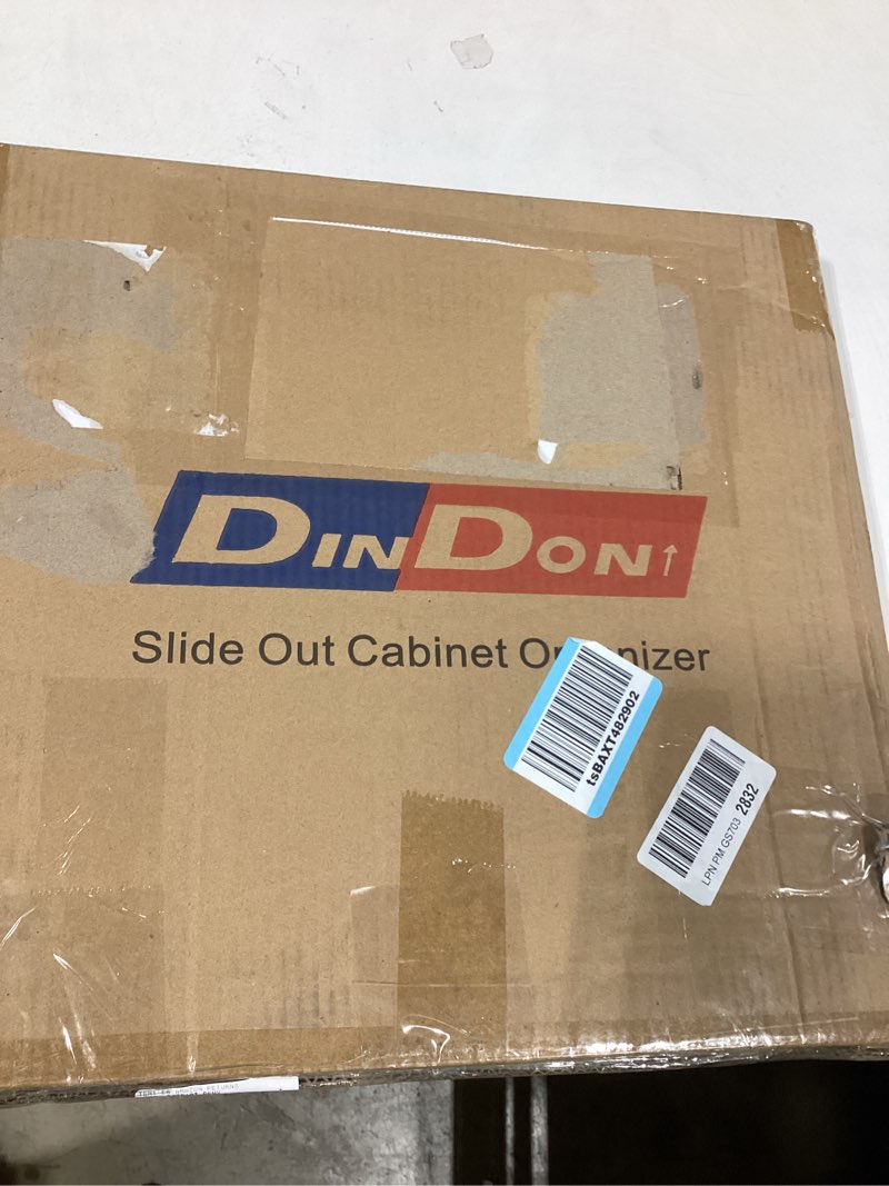Condition photo showing Good Condition for dindon pull out cabinet organizer (17" w x 18" d) 1 tier?single tier oak wood under cabinet slide ou