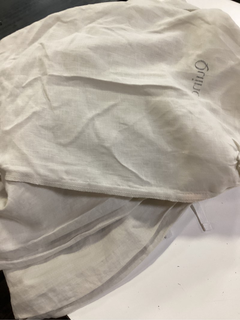 Condition photo showing Good Condition for european linen duvet cover set size: full/queen set: without sham set