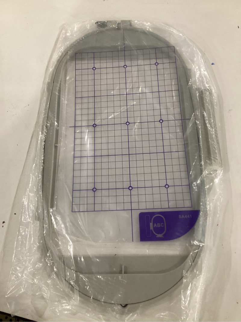 Condition photo showing Good Condition for sew tech embroidery hoops for brother innovis nq1700e nq1600e nq1400e nq3600d dream machine 2 ve2200 4000d 1500d v7 v5 vm5200 stellaire xe1 babylock embroidery machine hoop (6x10-sa441) 6"x10" - sa441