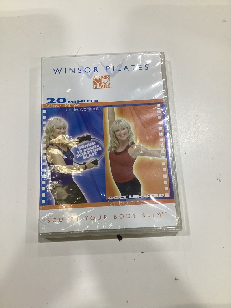 Condition photo showing New/Like New for winsor pilates 20 minute circle workout and accelerated fat burning