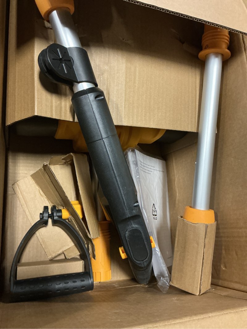 Condition photo showing As Is for Cordless Snow Shovel Compatible with DeWalt 20V MAX Battery (Tool Only), 11" Lightweight Electric Snow Blower with 20FT Max Throw & Adjustable Handle, Snow Thrower for Driveway, Deck, Patio & Steps
