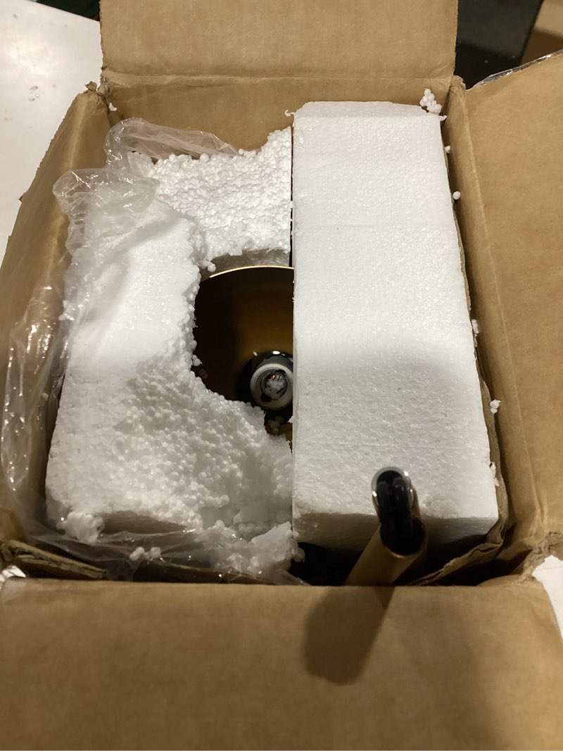 Condition photo showing New/Like New for nathan james tamlin vintage brass wall light fixture, wall mounted 1-light lamp, plugin sconce with on/off switch for living room, reading nook or bedroom, brass, set of 2 vintage brass set of 2