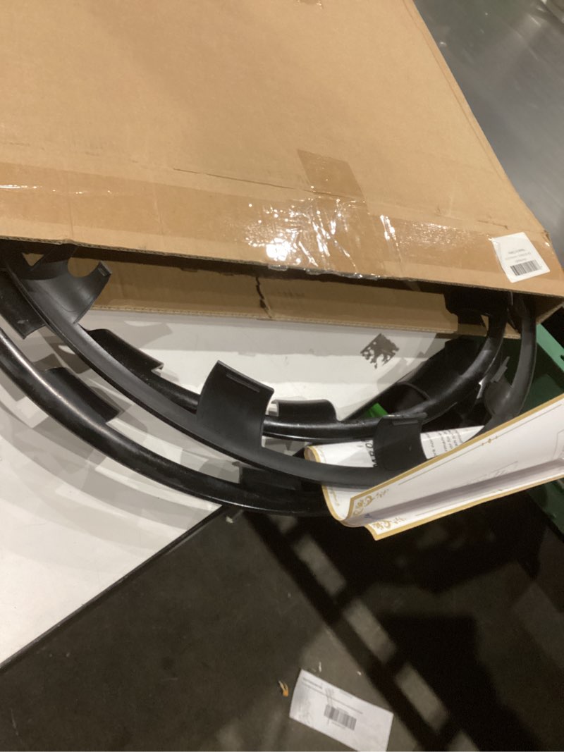 Condition photo showing As Is for Tesla Rim Protector Model Y 21 inch|Fit 21 Inch Überturbine Wheel Covers 2020–2024|Hubcap Guards ABS Trim Rings for Curb Rush Prevention |Matte Black(Set of 4)|Tesla Model Y Accessory 2020-2024 Model Y 21 inch 21'' Model Y-4pcs