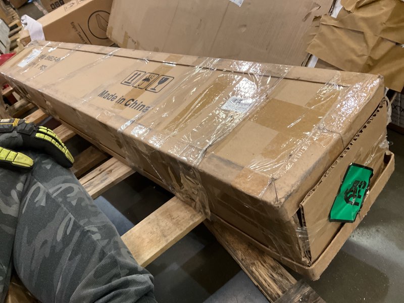 Condition photo showing As Is for ABSWHLM 60x8x5 Fireplace Mantel - Handcrafted Hollow Rustic Solid Wood Wall Mounted Floating Shelf with Invisible Heavy Duty Wood Bracket (Weathered Black) Weathered Black 60x5x8-hollow