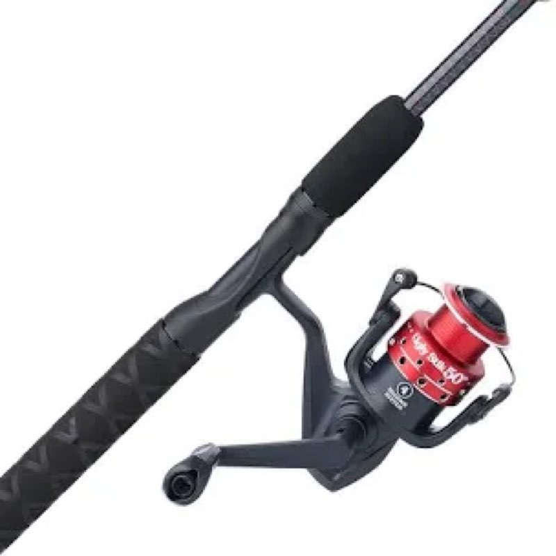 ugly stik 50th anniversary 6'6" medium spinning combo with 35 size reel