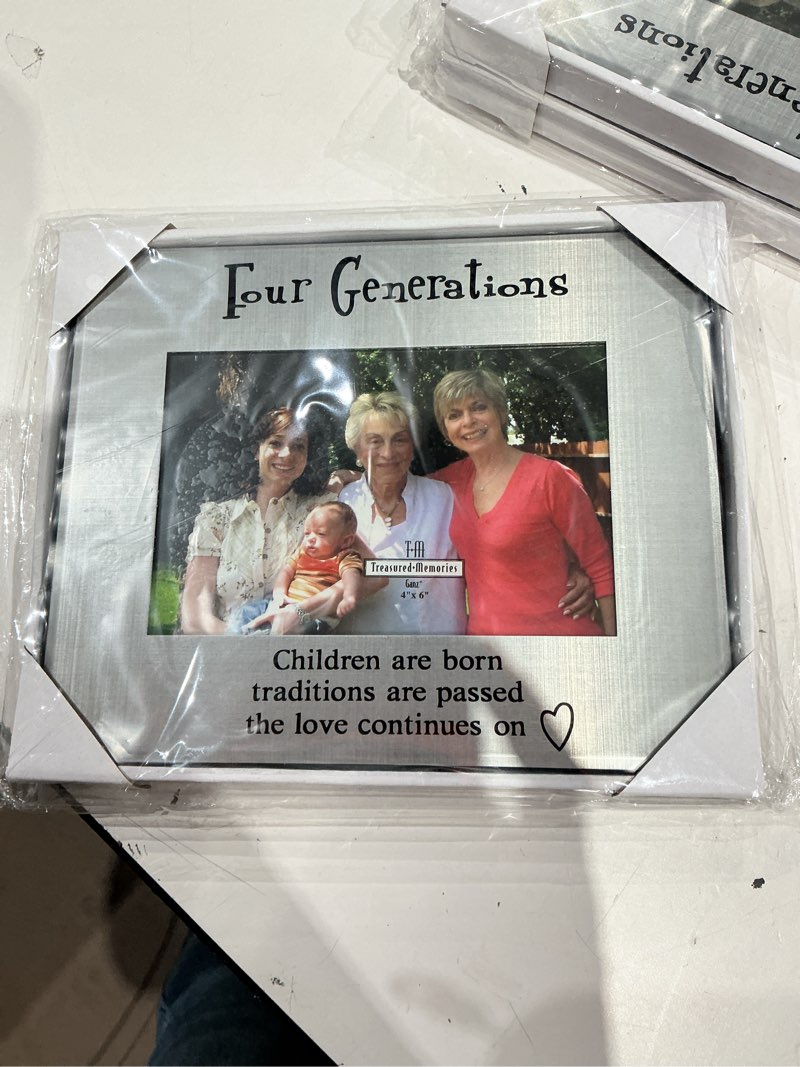 Ganz Four Generations Frame Holds 4 x 6" Photo