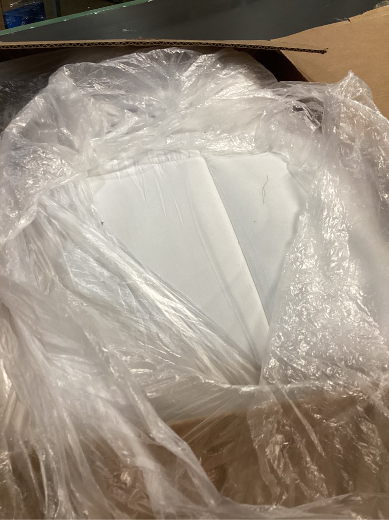 Condition photo showing As Is for Bedluxury Queen Mattress Topper Extra Thick Pillowtop Mattress Pad Cover Cooling and Plush with 8-21 Inch Deep Pocket 3D Snow Down Alternative Fill White Queen