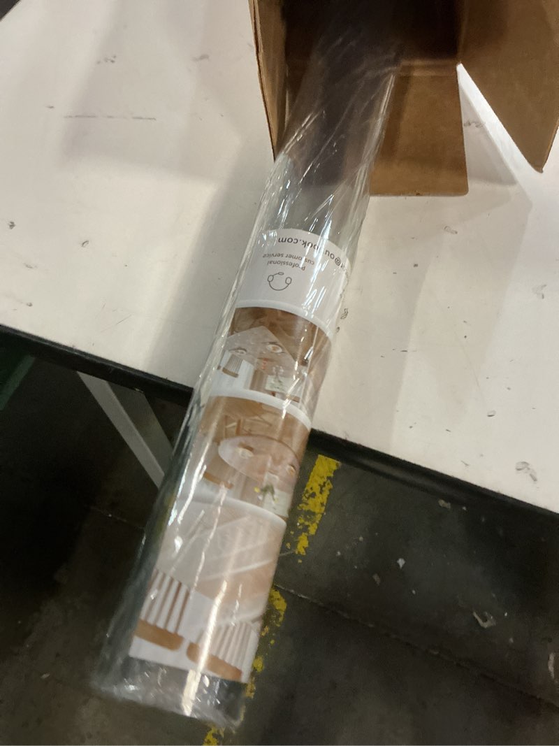 Condition photo showing New/Like New for clear table protector 24 x 42 inch, 1.5mm thick plastic table cover, waterproof pvc clear table cover protector, desk protector mat, writing desk pad for desktop, coffee & dining room table 24" x 42" (rectangular) crystal clear