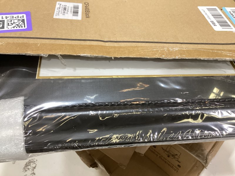 Condition photo showing Good Condition for gmframes 11x14 diploma degree frame with mat or display 15x18 certificates without mat,solid wood,black finish with intricate black rope detail,uv protection acrylic black 15x18 for 11x14 with mat