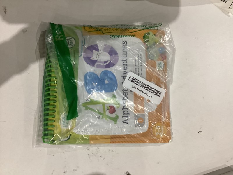Condition photo showing New/Like New for leapfrog leapstart preschool activity book: alphabet adventures and music alphabet adventures with music level 1