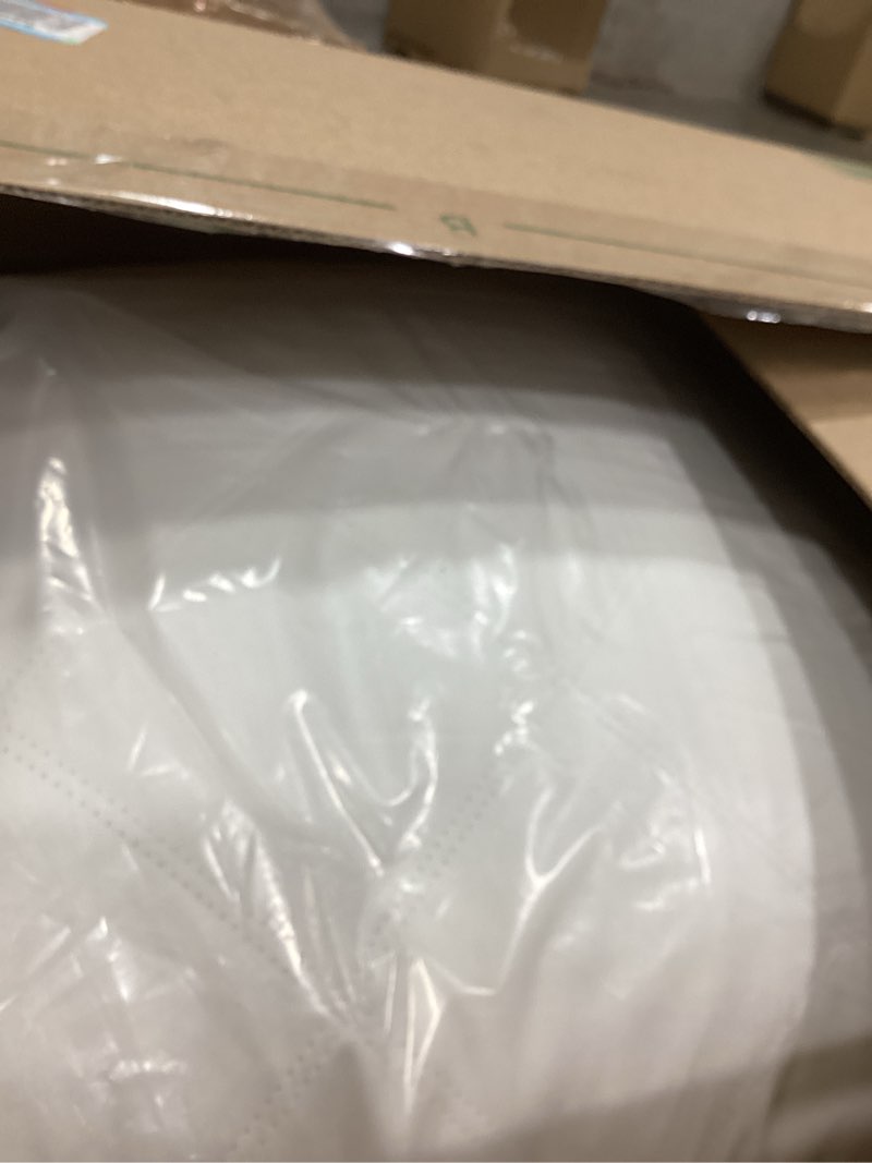 Condition photo showing New/Like New for puredown® goose feathers and down pillow for sleeping hotel collection bed pillows, gusseted, king, set of 2 gusseted style 1 king (pack of 2)