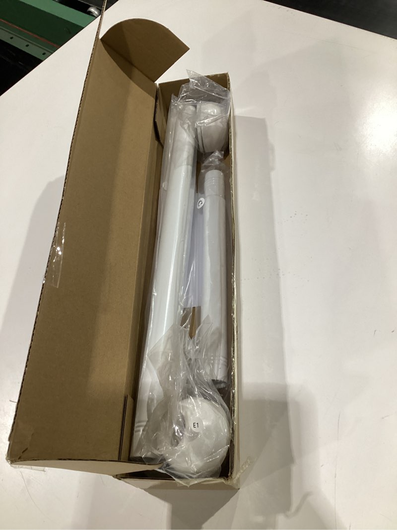 Condition photo showing Good Condition for TEECK Shower Curtain Rod, 32-50 inch Adjustable Tension Spring, 1 Inch Shower Curtain Rod Tension, Anti-Slip, Rust-Proof, No Drilling, for Bathroom, White White 32-50 Inches