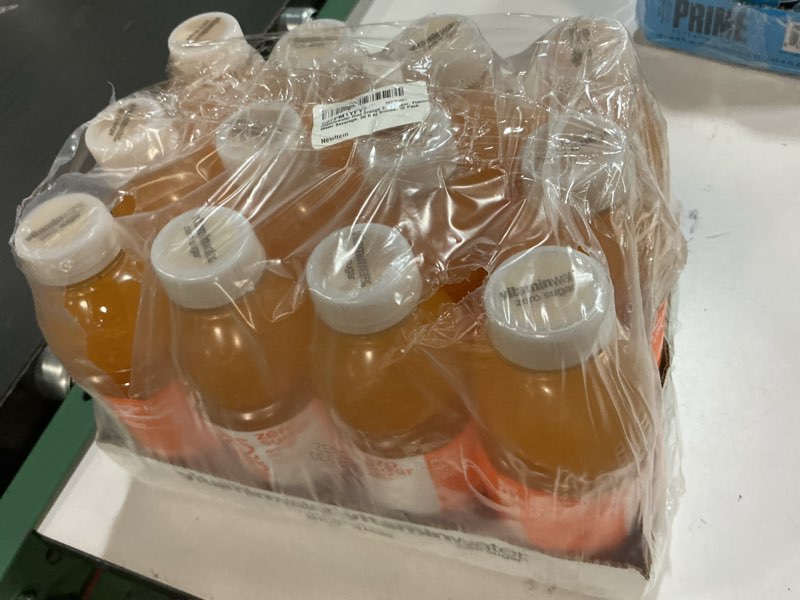Condition photo showing New/Like New for (BBD 12/29/25). vitaminwater Zero Sugar Rise Orange Nutrient Enhanced Flavored Water Beverage, 20 fl oz Bottles, 12 Pack Zero Sugar Orange 20 Fl Oz (Pack of 12)