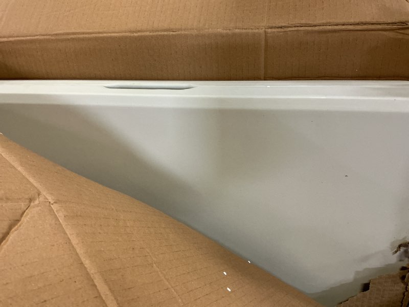 Condition photo showing Good Condition for bestoffice outdoor 6 ft folding camping table plastic table portable square height dining table perfect for picnics, parties, party and camping, white 6 ft white