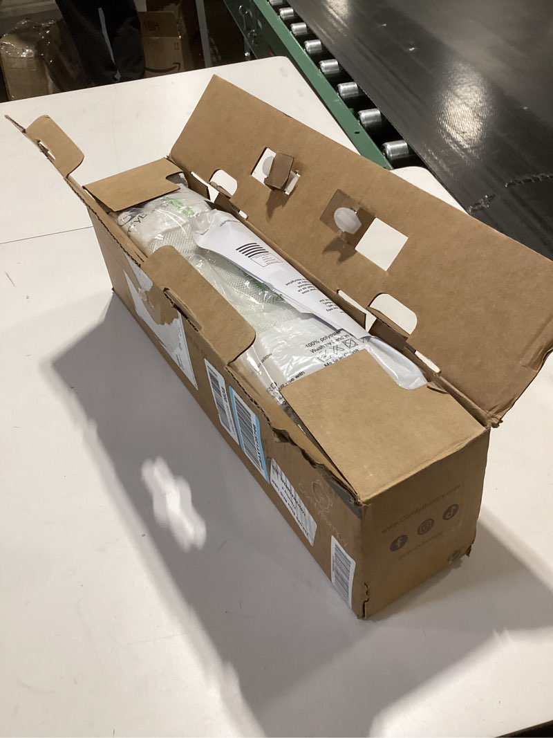 Condition photo showing New/Like New for ComfyBumpy 1-Pack Bed Rail for Toddlers 35.5" L x 19.5" H | Toddler Bed Rails for Twin, Full & Toddler Mattress Size | Swing Down Rail Guard | Mattress Side Rail for Kids | White White 35.5”L x 19.5”H | 1-Pack
