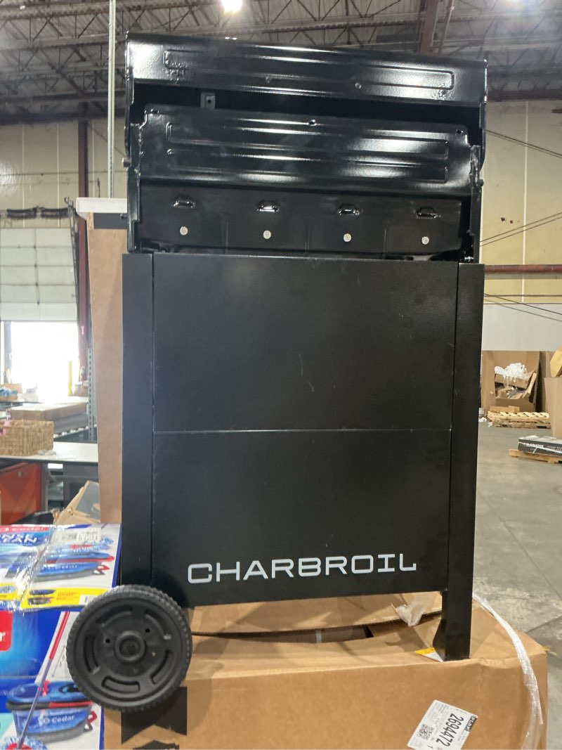 Condition photo showing As Is for performance series™ 4 burner gas grill cart black