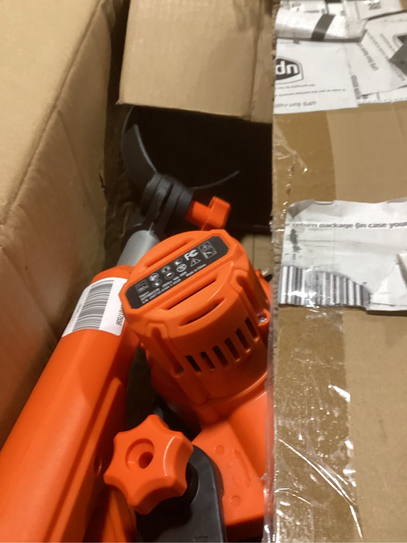 Condition photo showing New/Like New for VEVOR Lawn Edger, 9-inch Large Blade, 20 V Battery Powered Cordless Edger Lawn Tool with 3-Position Blade Depth, Adjustable Handle, with Battery and Charger, for Lawns, Driveways, and Sidewalk Edges