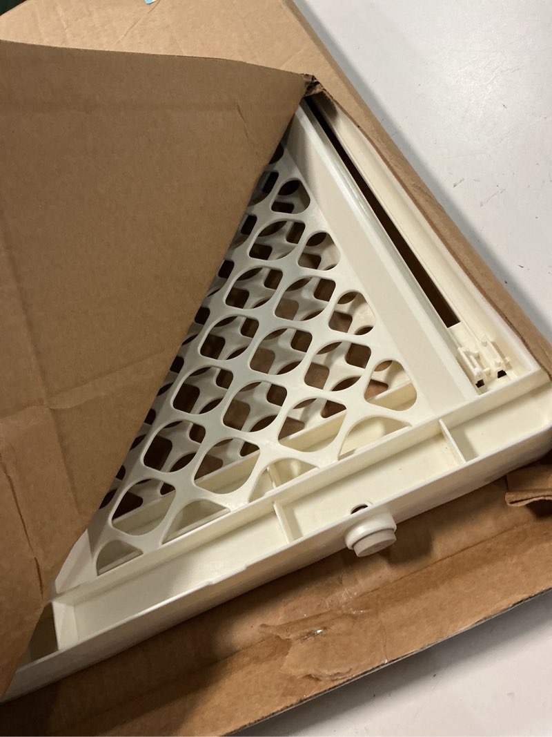 Condition photo showing Good Condition for toddleroo by north states 42” wide supergate ergo baby gate, made in usa: for doorways or stairways. includes wall cups. pressure or hardware mount. 26” - 42” wide (26" tall, ivory) (b0065adp4c)
