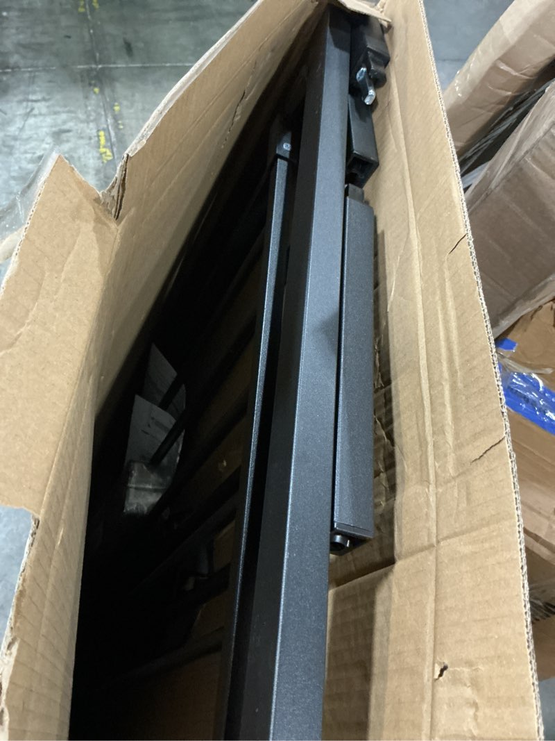 Condition photo showing As Is for cumbor 30-46" baby gate for stairs, mom's choice awards winner-auto close dog gate for the house, gifts for mom, easy install pressure mounted pet gates for doorways, black black 30"-46" w x 30.5" h