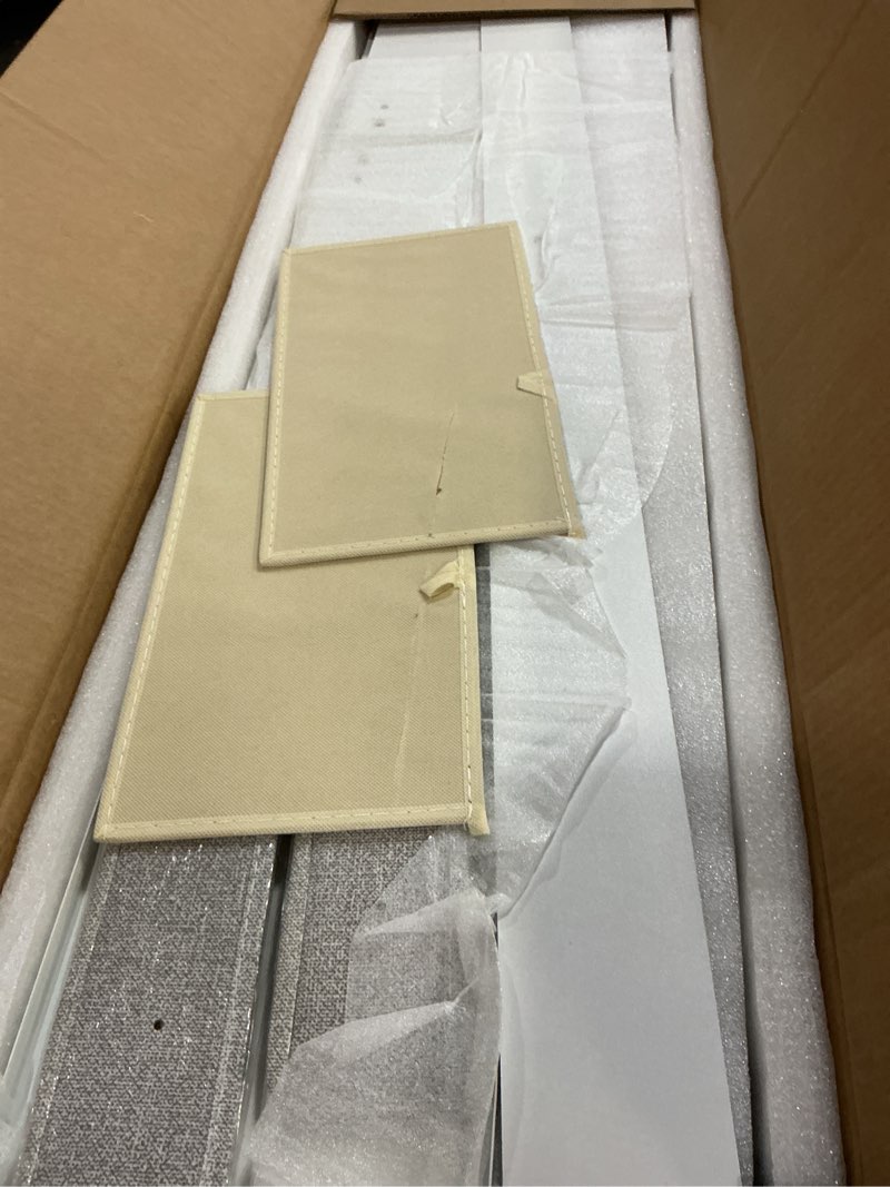 Condition photo showing Good Condition for agilestic 48 inch electric standing desk with drawers, adjustable desk with storage shelf, stand up home office computer table, splice board, white pro-white 48 x 24 inches