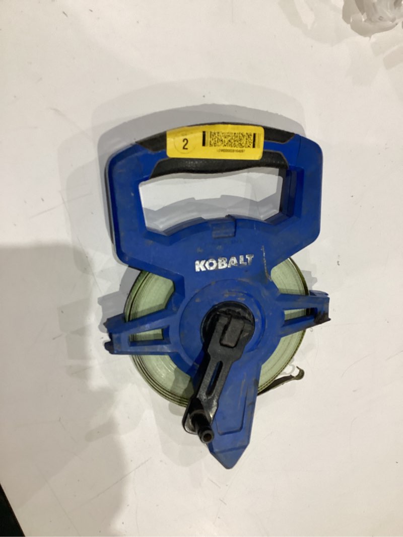 Condition photo showing As Is for kobalt 300-ft long tape